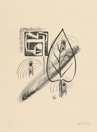 Mikul Galanda - Letters from the series Poems in Drawings.webp