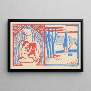 Mikul Galanda - Madonna with child.webp