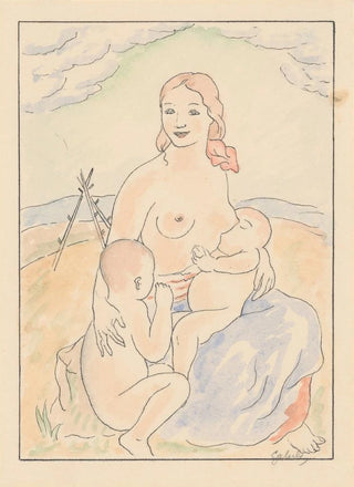 Mikul Galanda - Slovak mother.webp