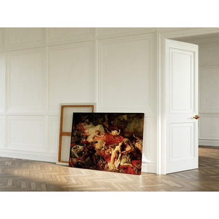 Mort de Sardanapale - Eugène Delacroix | Reproduction Tableau Décoration murale affiche copie