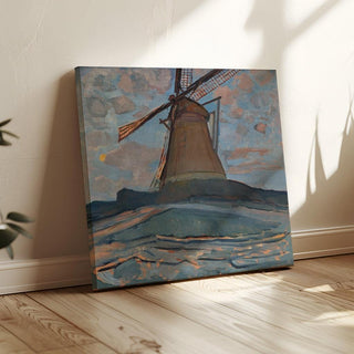 Moulin - Piet Mondrian | Reproduction Tableau Décoration murale affiche copie