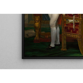 Napoléon dans son cabinet de travail de Jacques-Louis David | Reproduction Tableau Décoration murale affiche copie