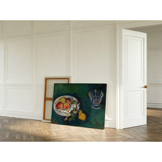 Nature morte avec fruits et verre - Suzanne Valadon | Reproduction Tableau Décoration murale affiche copie