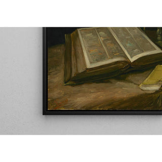 Nature morte avec la Bible - Vincent van Gogh | Reproduction Tableau Décoration murale affiche copie
