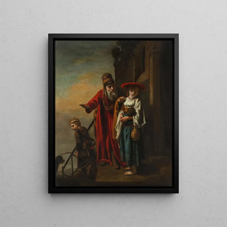 Nicolaes Maes - Abraham Dismissing Hagar and Ishmael.webp