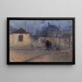 Nils Kreuger - Street in Montparnasse Paris.webp