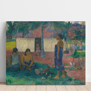 No te aha oe riri Pourquoi es-tu en colère - Paul Gauguin | Reproduction Tableau Décoration murale affiche copie