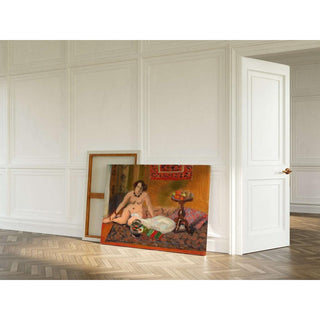 Nu Accroupi Près d’un Aquarium - Henri Matisse | Reproduction Tableau Décoration murale affiche copie