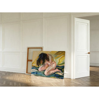Nu en pleurs - Edvard Munch | Reproduction Tableau Décoration murale affiche copie