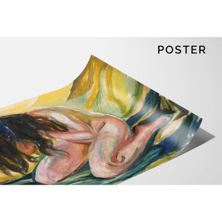 Nu en pleurs - Edvard Munch | Reproduction Tableau Décoration murale affiche copie