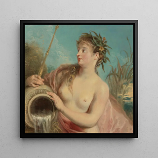 Nymphe de Fontaine - Jean-Antoine Watteau