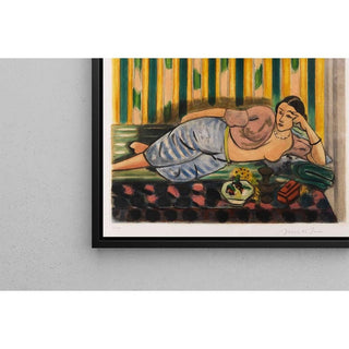 Odalisque au Coffret Rouge - Henri Matisse | Reproduction Tableau Décoration murale affiche copie