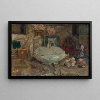 Olga Boznanska - Still life with a vase.webp