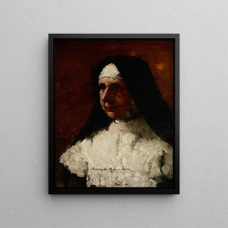 Olga Boznanska - Study of a Nun.webp