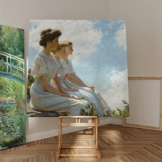 On the Heights - Charles Courtney Curran | Reproduction Tableau Décoration murale affiche copie