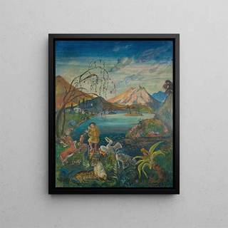 Oskar Laske - Orpheus unter den Tieren.webp