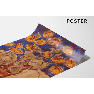 Pantoffelblume - Christian Rohlfs | Reproduction Tableau Décoration murale affiche copie