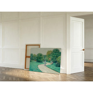 Parc Monceaux, Paris - Childe Hassam | Reproduction Tableau Décoration murale affiche copie