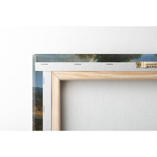 Pastorale avec un jeune pâtre et une femme avec un enfant dans les bras - Jean-François Millet | Reproduction Tableau Décoration murale affiche copie