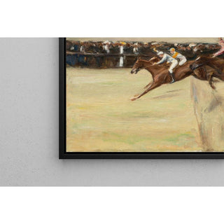 Pferderennen in den Cascinen - Max Liebermann | Reproduction Tableau Décoration murale affiche copie