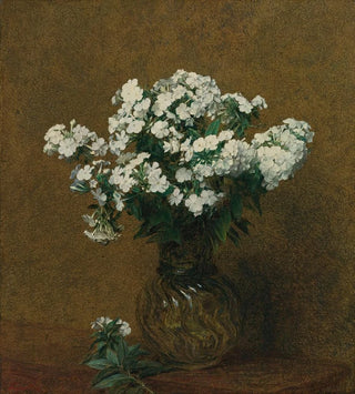 Phlox blancs dans un vase - Henri Fantin-Latour