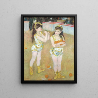 PierreAuguste Renoir - Acrobats at the Cirque Fernando Francisca and Angelina Wartenberg.webp