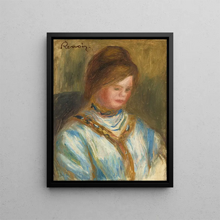PierreAuguste Renoir - Femme au corsage bleu.webp