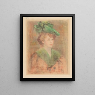 PierreAuguste Renoir - Lady With Green Hat.webp