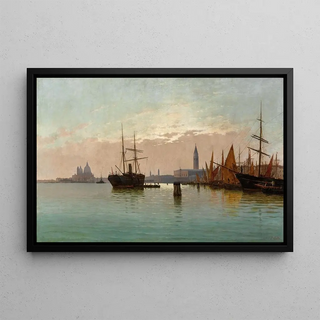 Pietro Galter - Am Eingang des Canal Grande.webp