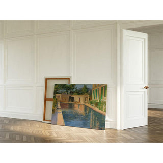 Piscine, Sud de la France - Sir John Lavery | Reproduction Tableau Décoration murale affiche copie