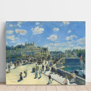 Pont Neuf, Paris - Pierre-Auguste Renoir | Reproduction Tableau Décoration murale affiche copie