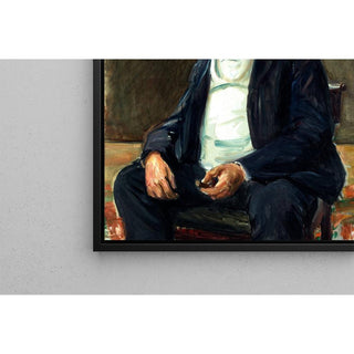 Portrait d'Alfred von Berger - Max Liebermann | Reproduction Tableau Décoration murale affiche copie