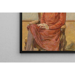 Portrait d'Olga Neuberg - Max Liebermann | Reproduction Tableau Décoration murale affiche copie