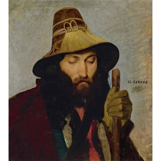 Portrait d'un Italien - Jean-Léon Gérôme | Reproduction Tableau Décoration murale affiche copie