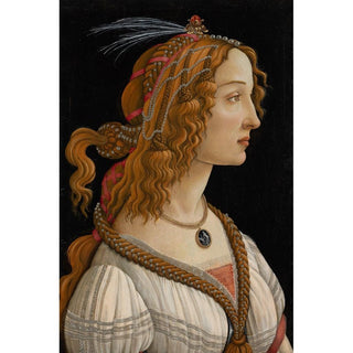 Portrait de Simonetta Vespucci en nymphe - Sandro Botticelli | Reproduction Tableau Décoration murale affiche copie