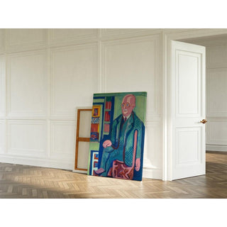 Portrait du Docteur Carl Hagemann - Ernst Ludwig Kirchner | Reproduction Tableau Décoration murale affiche copie