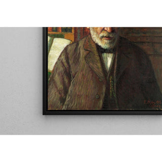 Portrait du poète Friedrich Kuhlbarse - Konrad Mägi | Reproduction Tableau Décoration murale affiche copie