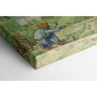 Premiers pas, d'après Millet - Vincent Van Gogh | Reproduction Tableau Décoration murale affiche copie