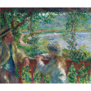 Près du lac - Pierre-Auguste Renoir | Reproduction Tableau Décoration murale affiche copie