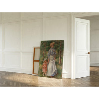 Promenade - Pierre-Auguste Renoir | Reproduction Tableau Décoration murale affiche copie