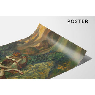 Quatre danseuses - Edgar Degas | Reproduction Tableau Décoration murale affiche copie