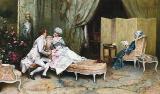 Raimundo de Madrazo y Garreta - Flirtation.webp