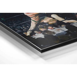 Rencontre de boxe chez Sharkey - George Bellows | Reproduction Tableau Décoration murale affiche copie