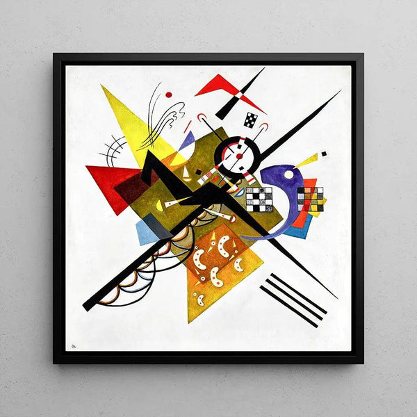 Maalauksen jäljennös | Sur blanc II - Wassily Kandinsky