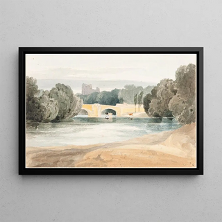 Rev James Bulwer - after John Sell Cotman Bridge at Knaresborough.webp