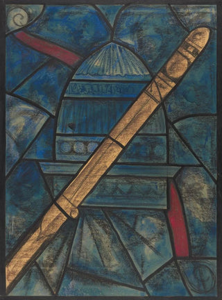 Richard Nicolas Roland Holst - Ontwerp voor raam in het Noordertransept in de Dom te Utrecht 31.webp