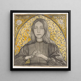 Richard Nicolas Roland Holst - Portrait of Harpje Aged 15.webp