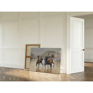 Rond-Point des Champs-Élysées - Jean Béraud | Reproduction Tableau Décoration murale affiche copie