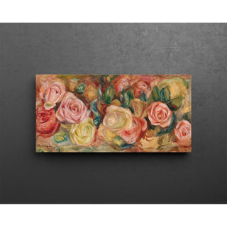 Roses - Pierre-Auguste Renoir | Reproduction Tableau Décoration murale affiche copie