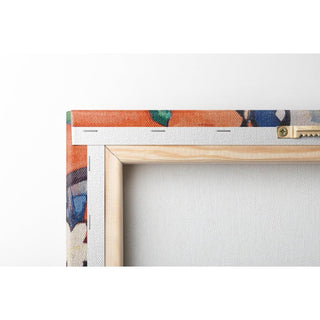 Roses dans un vase sur un fond orange - Samuel John Peploe | Reproduction Tableau Décoration murale affiche copie